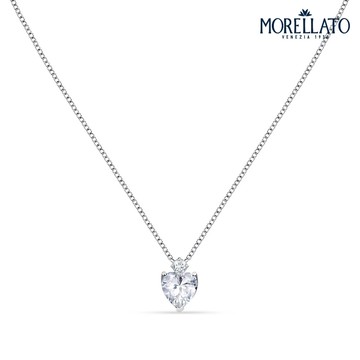 MORELLATO】TESORI 925純銀典藏愛心項鍊 SAIW158