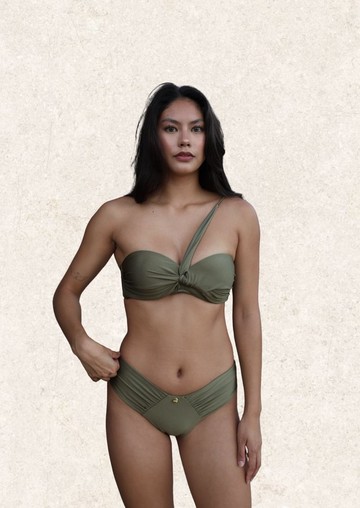 Bandeau | Oma Green| Top 亞洲精品泳裝 Luna Del Rey