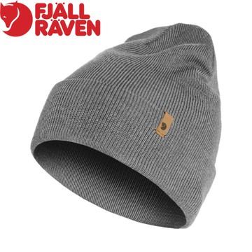 【Fjallraven 小狐狸 Classic Knit Hat 針織羊毛帽《灰》】F77368/保暖帽/毛帽/冬季帽