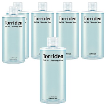 Torriden 官方直營 8D微分子玻尿酸卸妝水  400ml  6件