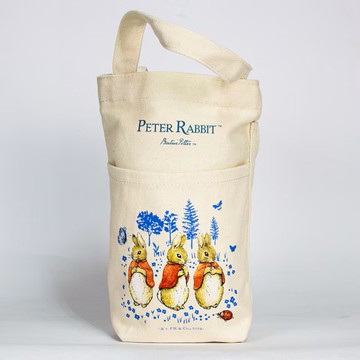 【世豐】PETER RABBIT 比得兔環保飲料提袋-(兔妹趣味森林)