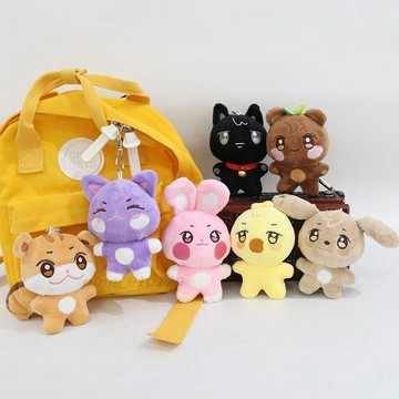 熱門新品💖ATEEZ周邊 ATINY必收 韓國快閃娃娃掛件崔傘丁潤浩姜呂尚明星玩偶可愛鑰匙扣周邊