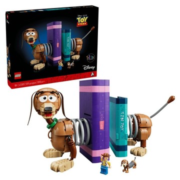 LEGO 迪士尼系列 Toy Story Slinky Dog Bookends 玩具總動員彈簧狗書擋 43301  1個