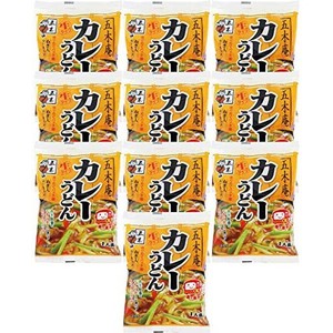 五木食品 五木庵カレーうどん 225G ×10個(電子レンジ調理可能)(常温保存商品)