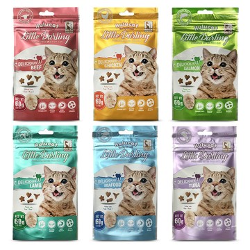 【蝦皮直營】HuluCat 卡滋化毛貓咪潔牙餅 60g 潔牙零食 化毛餅 貓咪零食 貓餅乾 貓咪潔牙餅乾 貓點心