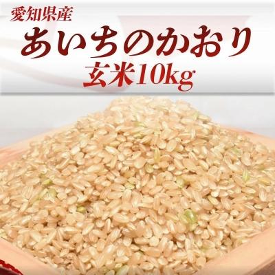 ふるさと納税 碧南市 愛知県産　あいちのかおり玄米10kg　H017-069