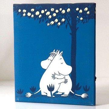 嚕嚕米帆布掛畫