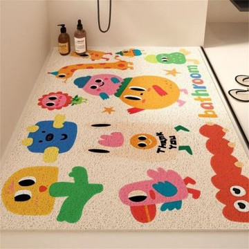浴室地墊70*100cm 防摔鏤空絲圈瀝水排水墊 浴室腳墊 地墊 腳踏墊