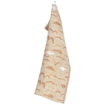 Armi Teva合作款亞麻萬用巾/毛巾 (RANNALLA 肉桂橘)