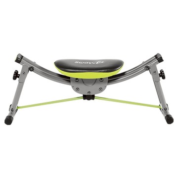 WONDER Core 萬達康 Sway N Fit搖擺健腹椅 居家健身新時代 U字型運動軌跡 三段式阻力調整 可折疊收納  5.2kg  檸檬綠  1個