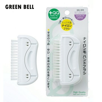 日本綠鐘 GREEN BELL 美甲指間及手足部清潔刷 /指甲縫刷 QQ-405【官方旗艦館】