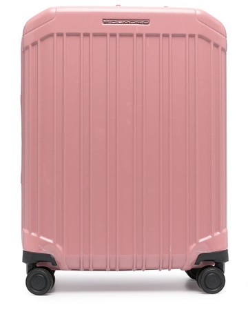 PIQUADRO - hardside spinner cabin suitcase - men - PVC - One Size - Pink