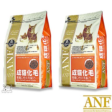 ANF 愛恩富 成貓化毛配方 貓糧 1.5kg 2包