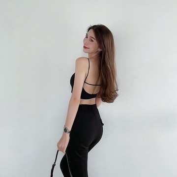 【Aa.chic】冰絲線條美背BRA TOP(五色)女裝/冰絲/美背/BRA TOP【C281353】