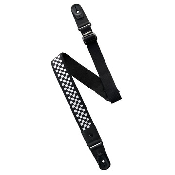 Basiner 吉他 貝斯背帶 DURA 背帶 HARDCORE系列 VITALGRIP™  - Black Checkered
