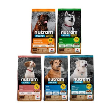 NUTRAM S2/S6/S8/S9/S10犬糧均衡健康系列11.4kg(狗糧/狗飼料/犬糧)