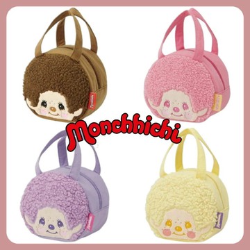 🌲森林喵🌲蒙奇奇 夢奇奇 Monchhichi 絨毛造型手提袋