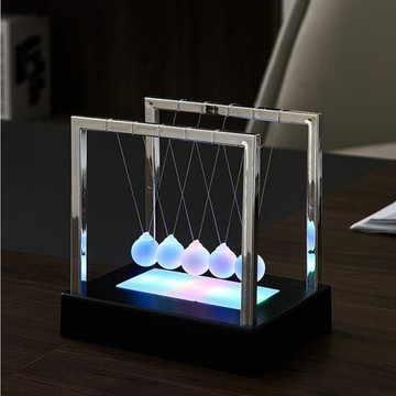 台灣發貨🔸牛頓擺球✅辦公室桌面禮品 磁懸浮永動機 創意物理擺件 科學儀器小擺件 牛頓擺球禮物