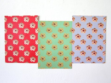 ZhiZhiRen // 波克波織品創作系列 - 創作明信片