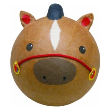 RYUKODO 龍虎堂京都手作擺飾-搖鈴不倒翁馬年限定款(R288)