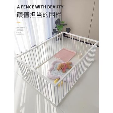 狗狗圍欄寵物柵欄狗籠子中小型犬室內泰迪柯基狗窩防護欄桿可拼接