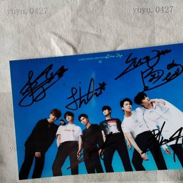 應援必備 ASTRO 集體簽名照 6寸海報宣傳照 定妝照 明信片 拍立得 金明俊 樸真祐 車銀優 文彬 樸敏赫 尹產賀