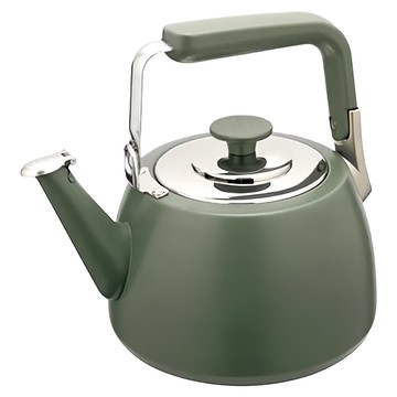 SADOMAIN 仙德曼 露營風琴壺 正304#不鏽鋼 1.5L  綠色  1個