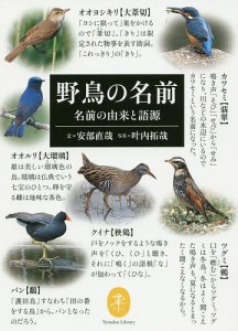 野鳥の名前 名前の由来と語源 安部直哉 叶内拓哉