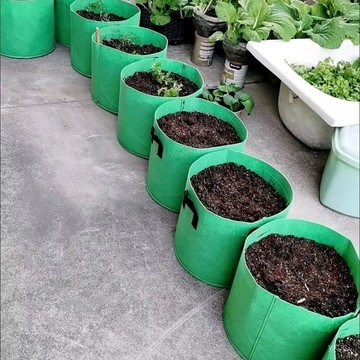 🔥桃園有貨🔥無紡布種植袋土豆育苗袋園林營養袋容器綠化加厚苗木種樹果苗 0SWW