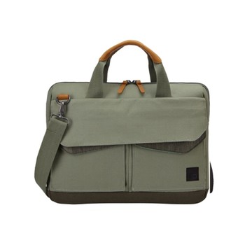 【特價商品】Lodo系列 15.6吋筆電手提側背兩用公事包LODA-115-綠(無保固)