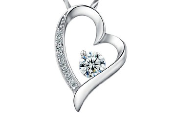 現貨+預購 925純銀項鍊 墜子-母親節生日情人節禮物女飾品2色6a82【獨家進口】【米蘭精品】