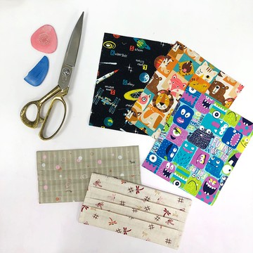 進口棉布 口罩套  成人/兒童  適用醫療口罩