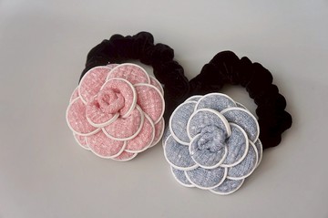 D2-舒適耐用大腸圈 - 髮圈髮束大腸圈馬尾公主頭類 香香風毛尼