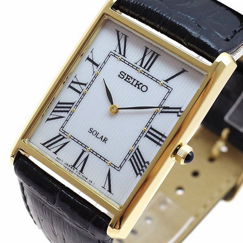 腕時計 ユニセックス腕時計 セイコー Seiko 腕時計 メンズ レディース Sup0p1 クォーツ ホワイト ブラック ステンレス ケース レザー ベルト 通販 Lineポイント最大0 5 Get Lineショッピング