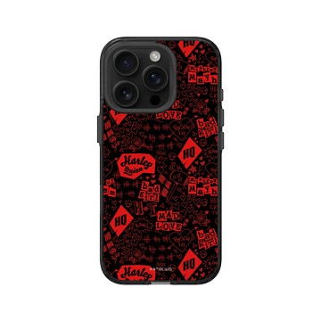 iPhone 16 Pro Clear (相機按鈕) 酷墨灰 - Batman 蝙蝠俠 - 小丑女圖騰