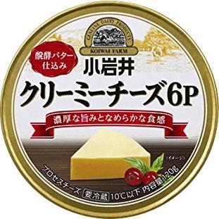 小岩井クリーミーチーズ6P　102g(6個入り)×