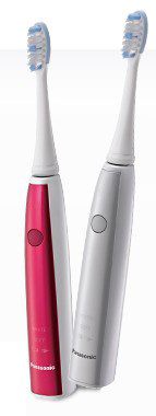 福利品出清! Panasonic 國際牌 音波震動電動牙刷 (紅/白) EW-DL82