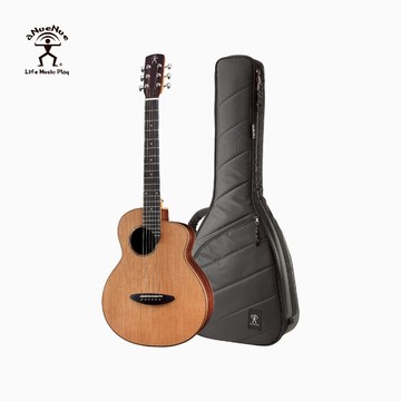 aNueNue 吉他旅行系列 M60｜36吋木吉他 亮啞光漆 面單板紅松木＋玫瑰木 旅行吉他 彩虹人官方旗艦店