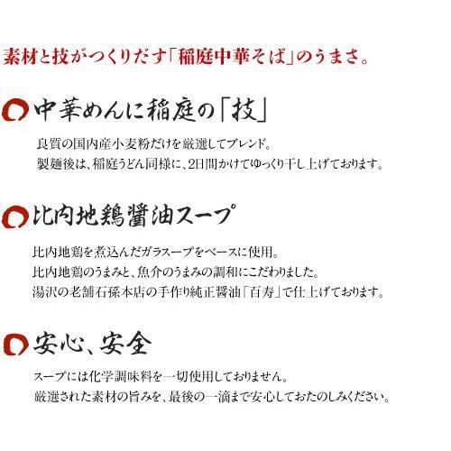 稲庭中華そば　比内地鶏醤油スープ付き　２人前