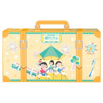 CAiRE 艾可兒 櫻桃小丸子成人醫用口罩 旅遊系列  樂園款  12片  1盒