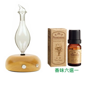 長庚生技 真原單方精油+擴香儀組 (茶樹/薄荷/甜橙/檸檬/松針/香茅精油任選一) 真原素 微量元素