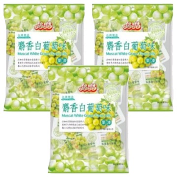 晶晶 麝香白葡萄果凍 (純素)  400g  3袋