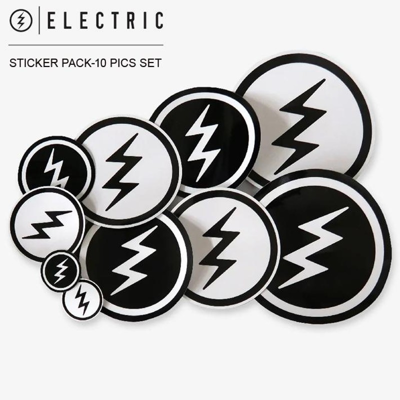 ステッカー ELECTRIC エレクトリック VOLT LOGO STICKER PACK-10 PICS