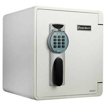 盾牌防火保險櫃 46公分高 通過UL防火驗證 五年保固 防水/防火檢測 2092DC 白色