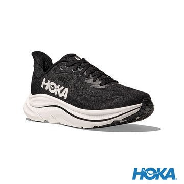HOKA ONE ONE Clifton 10 Wide 男 路跑鞋 黑/白 HO1162032BWHT