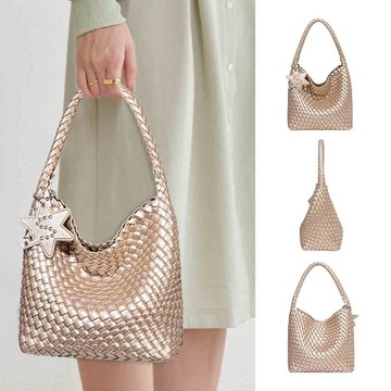 托特包 大容量包包 通勤包 包包 背包 手提包 菜籃子包 送女友 手工編織包 子母包 腋下包 肩背包 單肩包 1019