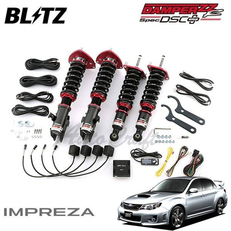 Blitz ブリッツ 車高調 ダンパー Zz R Dscプラス インプレッサ Gvb 10 07 Ej 通販 Lineポイント最大0 5 Get Lineショッピング