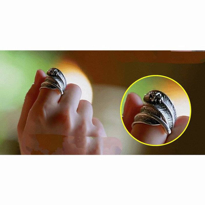 指輪 リング リーフ 葉 葉っぱ シルバー アクセサリー デザイン
