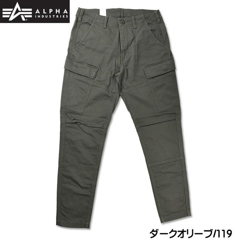 ALPHA アルファ コンバット スリム カーゴパンツ COMBAT SLIM CARGO