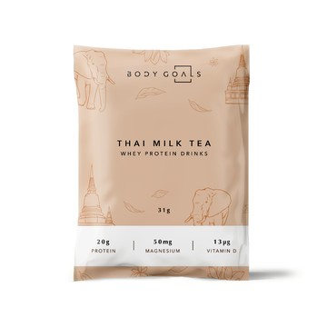 Bodygoals多效乳清蛋白飲31g 泰泰奶茶